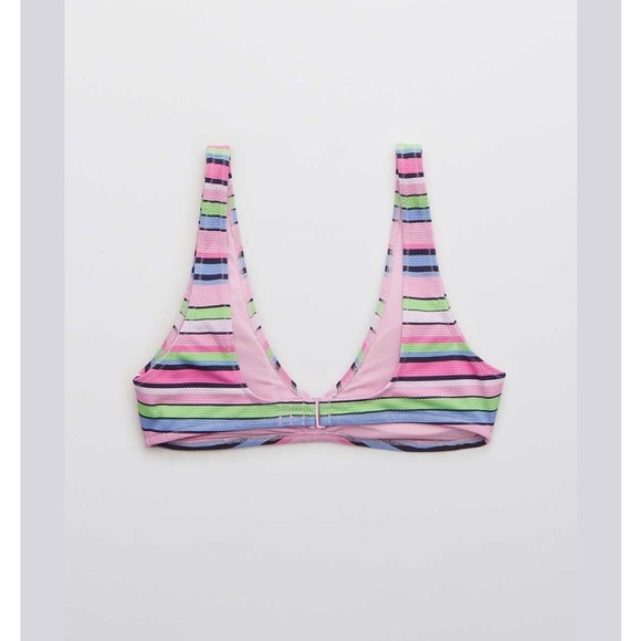Aerie Pique V Scoop Bikini Top - Picture 4 of 7